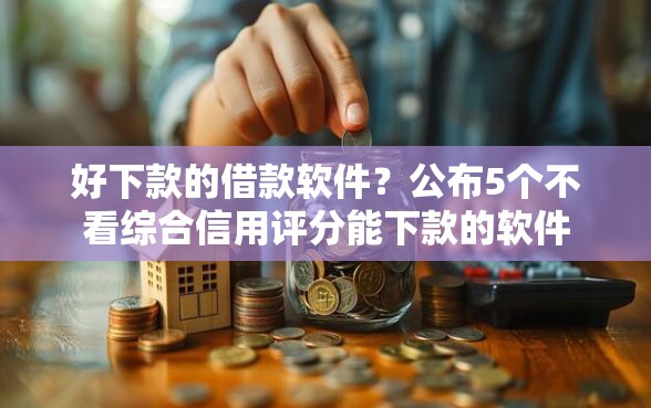 好下款的借款软件？公布5个不看综合信用评分能下款的软件