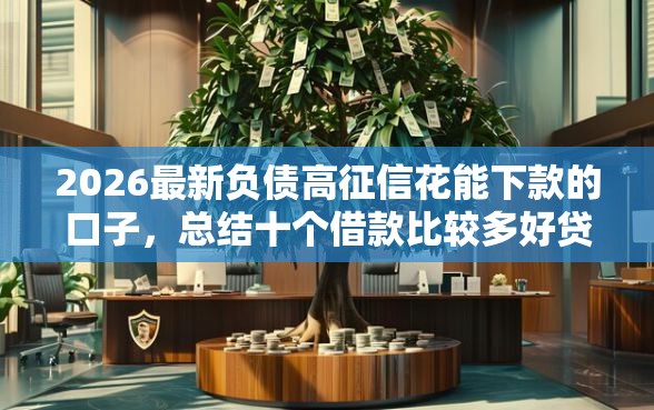 2026最新负债高征信花能下款的口子,总结十个借款比较多好贷款的平台呢! 2026最新负债高征信花能下款的口子,总结十个借款比较多好贷款的平台呢!