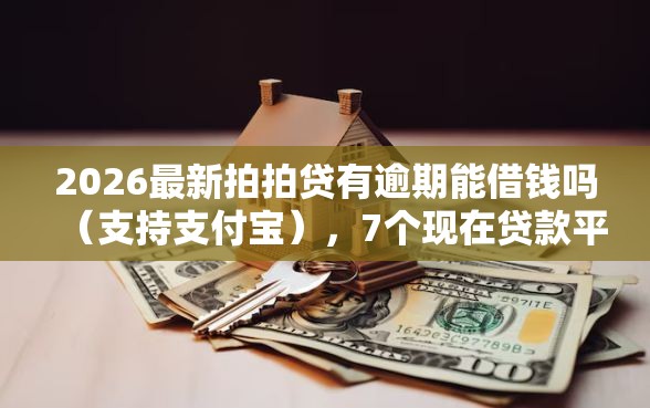 2026最新拍拍贷有逾期能借钱吗（支持支付宝），7个现在贷款平台好用无私分享
