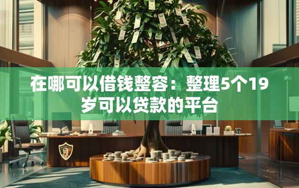 在哪可以借钱整容：整理5个19岁可以贷款的平台