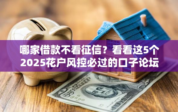 哪家借款不看征信？看看这5个2025花户风控必过的口子论坛