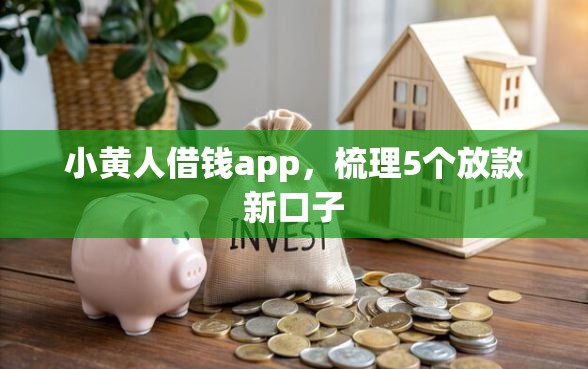 小黄人借钱app，梳理5个放款新口子