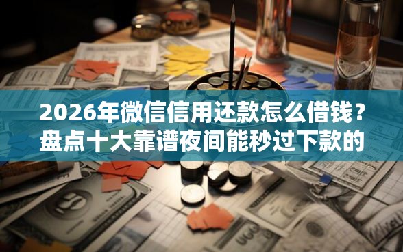 2026年微信信用还款怎么借钱？盘点十大靠谱夜间能秒过下款的口子