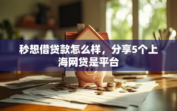 秒想借贷款怎么样，分享5个上海网贷是平台