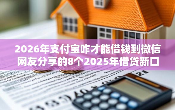 2026年支付宝咋才能借钱到微信网友分享的8个2025年借贷新口子我觉得不错! 2026年支付宝咋才能借钱到微信网友分享的8个2025年借贷新口子我觉得不错!