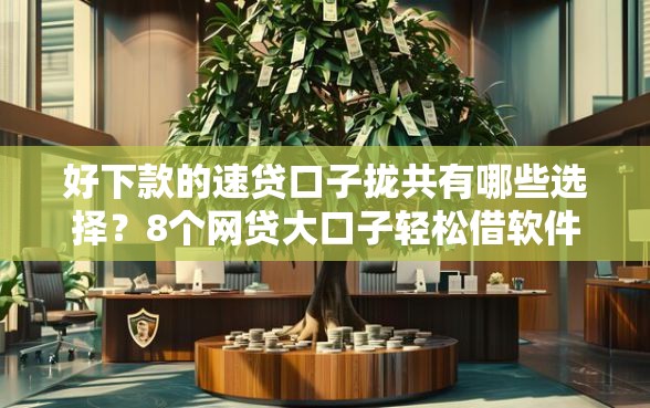 好下款的速贷口子拢共有哪些选择？8个网贷大口子轻松借软件详解