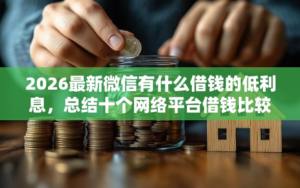2026最新微信有什么借钱的低利息，总结十个网络平台借钱比较可靠！