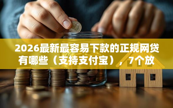 2026最新最容易下款的正规网贷有哪些（支持支付宝），7个放水平台无私分享