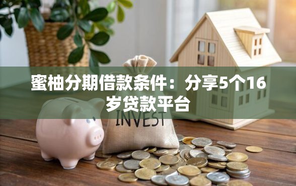 蜜柚分期借款条件：分享5个16岁贷款平台