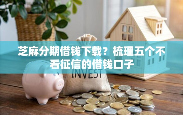 芝麻分期借钱下载？梳理五个不看征信的借钱口子