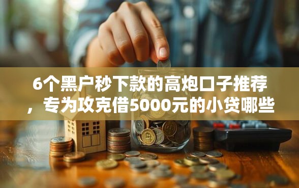 6个黑户秒下款的高炮口子推荐，专为攻克借5000元的小贷哪些好难题