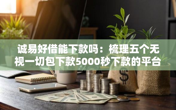 诚易好借能下款吗：梳理五个无视一切包下款5000秒下款的平台