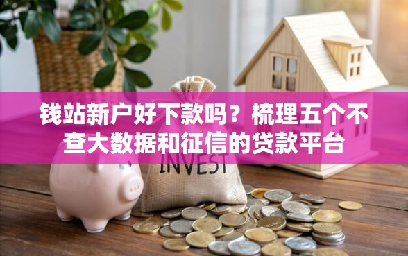 钱站新户好下款吗？梳理五个不查大数据和征信的贷款平台