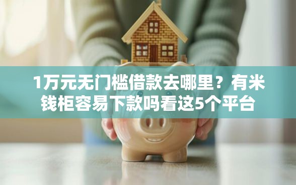 1万元无门槛借款去哪里？有米钱柜容易下款吗看这5个平台