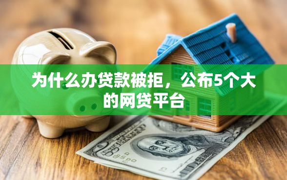 为什么办贷款被拒，公布5个大的网贷平台
