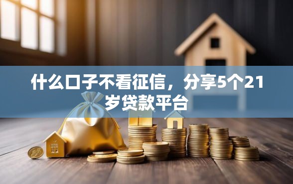 什么口子不看征信，分享5个21岁贷款平台