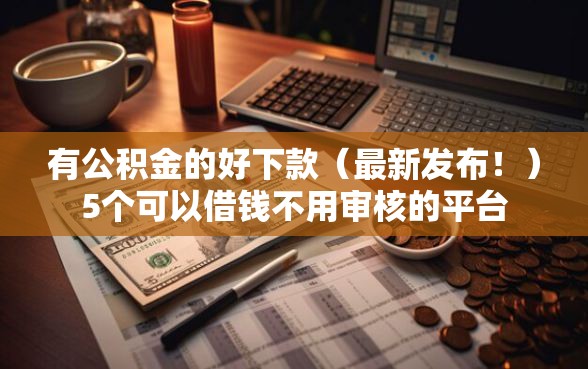 有公积金的好下款（最新发布！）5个可以借钱不用审核的平台