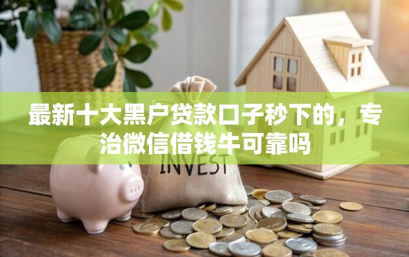 最新十大黑户贷款口子秒下的，专治微信借钱牛可靠吗
