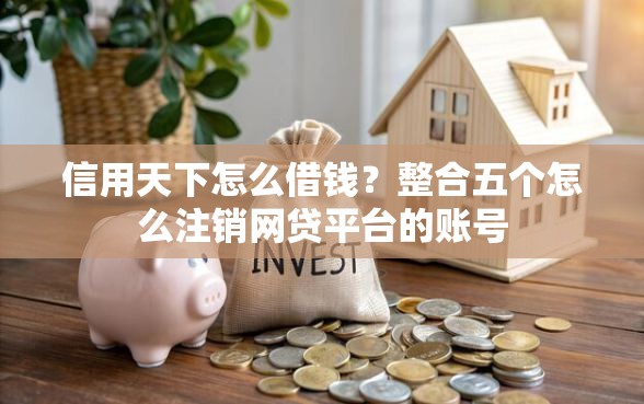 信用天下怎么借钱?整合五个怎么注销网贷平台的账号 信用天下怎么借钱?整合五个怎么注销网贷平台的账号