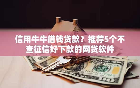 信用牛牛借钱贷款？推荐5个不查征信好下款的网贷软件