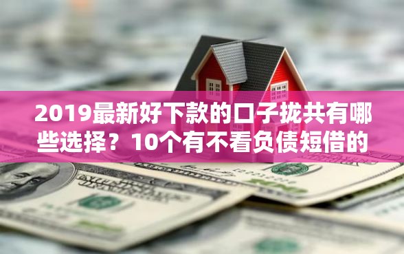 2019最新好下款的口子拢共有哪些选择？10个有不看负债短借的平台详解