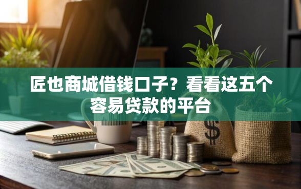 匠也商城借钱口子？看看这五个容易贷款的平台