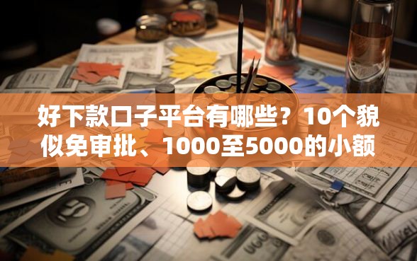 好下款口子平台有哪些？10个貌似免审批、1000至5000的小额贷款口子合集