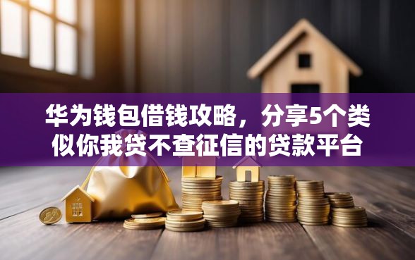 华为钱包借钱攻略，分享5个类似你我贷不查征信的贷款平台