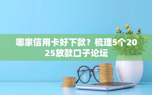 哪家信用卡好下款？梳理5个2025放款口子论坛