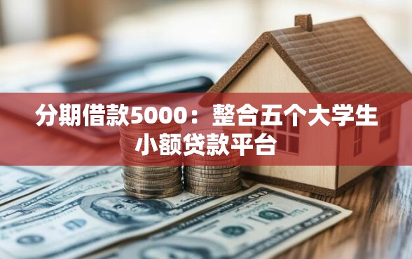 分期借款5000：整合五个大学生小额贷款平台
