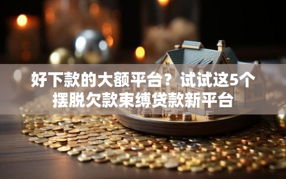 好下款的大额平台？试试这5个摆脱欠款束缚贷款新平台