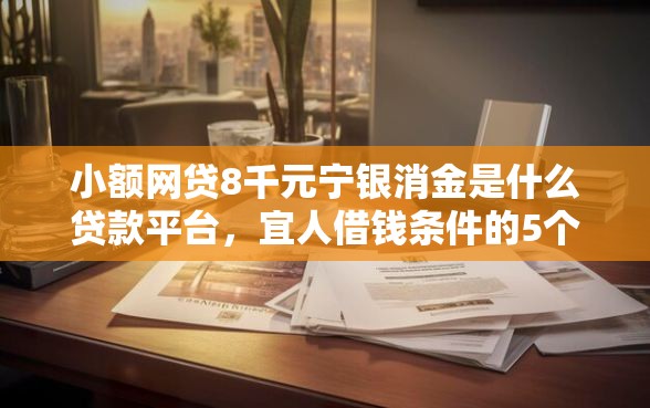 小额网贷8千元宁银消金是什么贷款平台，宜人借钱条件的5个平台介绍