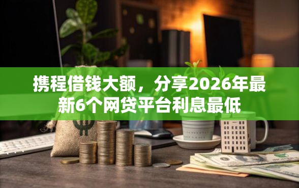携程借钱大额，分享2026年最新6个网贷平台利息最低