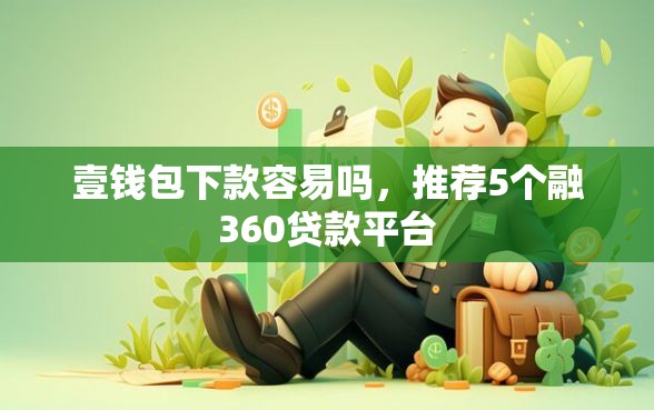 壹钱包下款容易吗，推荐5个融360贷款平台