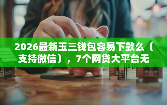 2026最新玉三钱包容易下款么（支持微信），7个网贷大平台无私分享