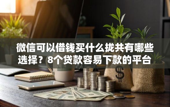 微信可以借钱买什么拢共有哪些选择？8个贷款容易下款的平台详解