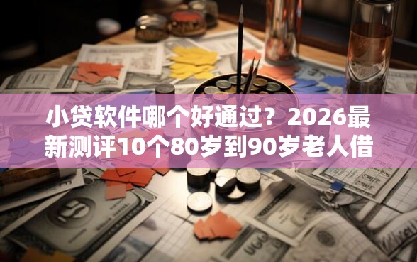 小贷软件哪个好通过？2026最新测评10个80岁到90岁老人借款平台推荐