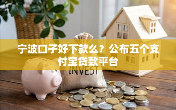 宁波口子好下款么？公布五个支付宝贷款平台
