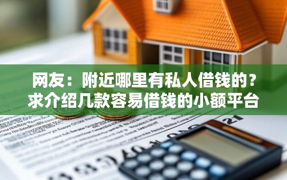 网友：附近哪里有私人借钱的？求介绍几款容易借钱的小额平台