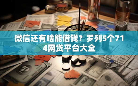 微信还有啥能借钱？罗列5个714网贷平台大全