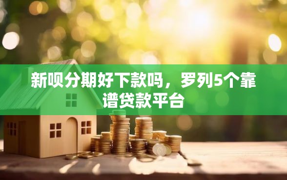 新呗分期好下款吗，罗列5个靠谱贷款平台