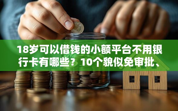 18岁可以借钱的小额平台不用银行卡有哪些？10个貌似免审批、66岁能贷款的平台合集