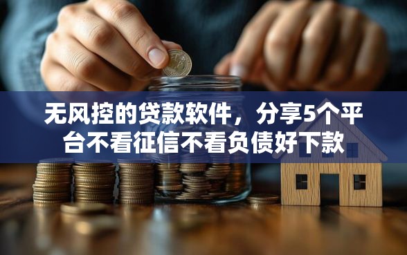 无风控的贷款软件，分享5个平台不看征信不看负债好下款