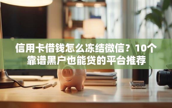 信用卡借钱怎么冻结微信？10个靠谱黑户也能贷的平台推荐