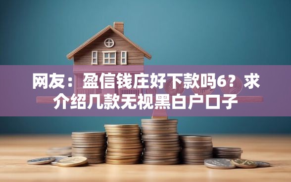 网友：盈信钱庄好下款吗6？求介绍几款无视黑白户口子