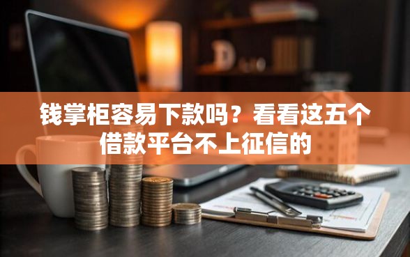 钱掌柜容易下款吗？看看这五个借款平台不上征信的
