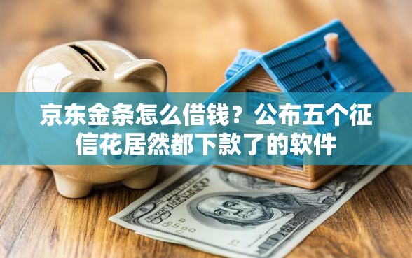 京东金条怎么借钱?公布五个征信花居然都下款了的软件 京东金条怎么借钱?公布五个征信花居然都下款了的软件