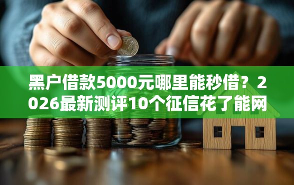 黑户借款5000元哪里能秒借?2026最新测评10个征信花了能网贷的口子 黑户借款5000元哪里能秒借?2026最新测评10个征信花了能网贷的口子