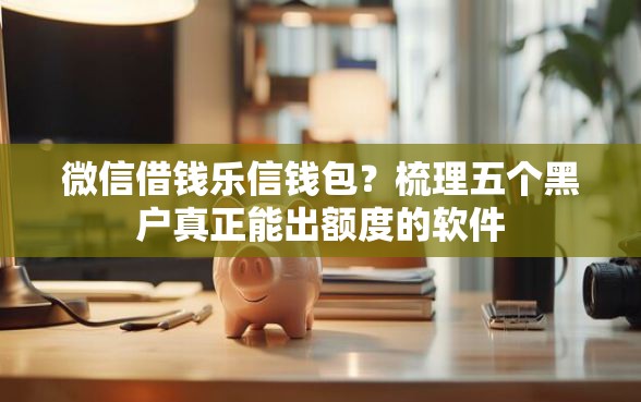 微信借钱乐信钱包?梳理五个黑户真正能出额度的软件 微信借钱乐信钱包?梳理五个黑户真正能出额度的软件