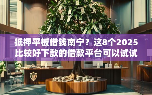 抵押平板借钱南宁？这8个2025比较好下款的借款平台可以试试